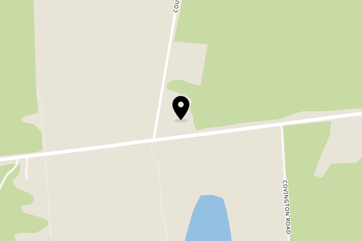 Map showing the location of Spanky's Stack House on 25250 US-80 in Opelika